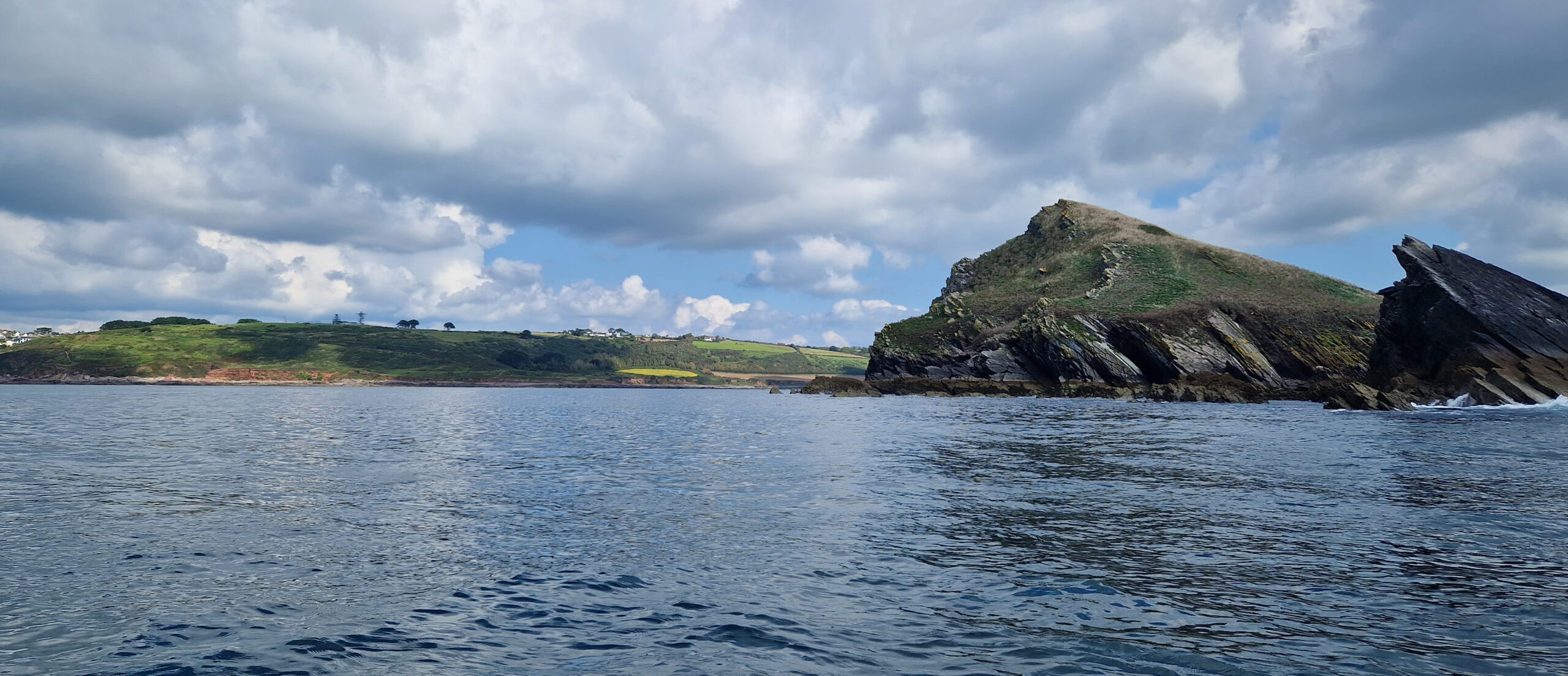 Wembury Point from Mewstone